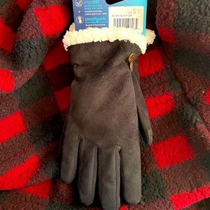 Recycled Fabric Extreme Warmth Gloves - Black